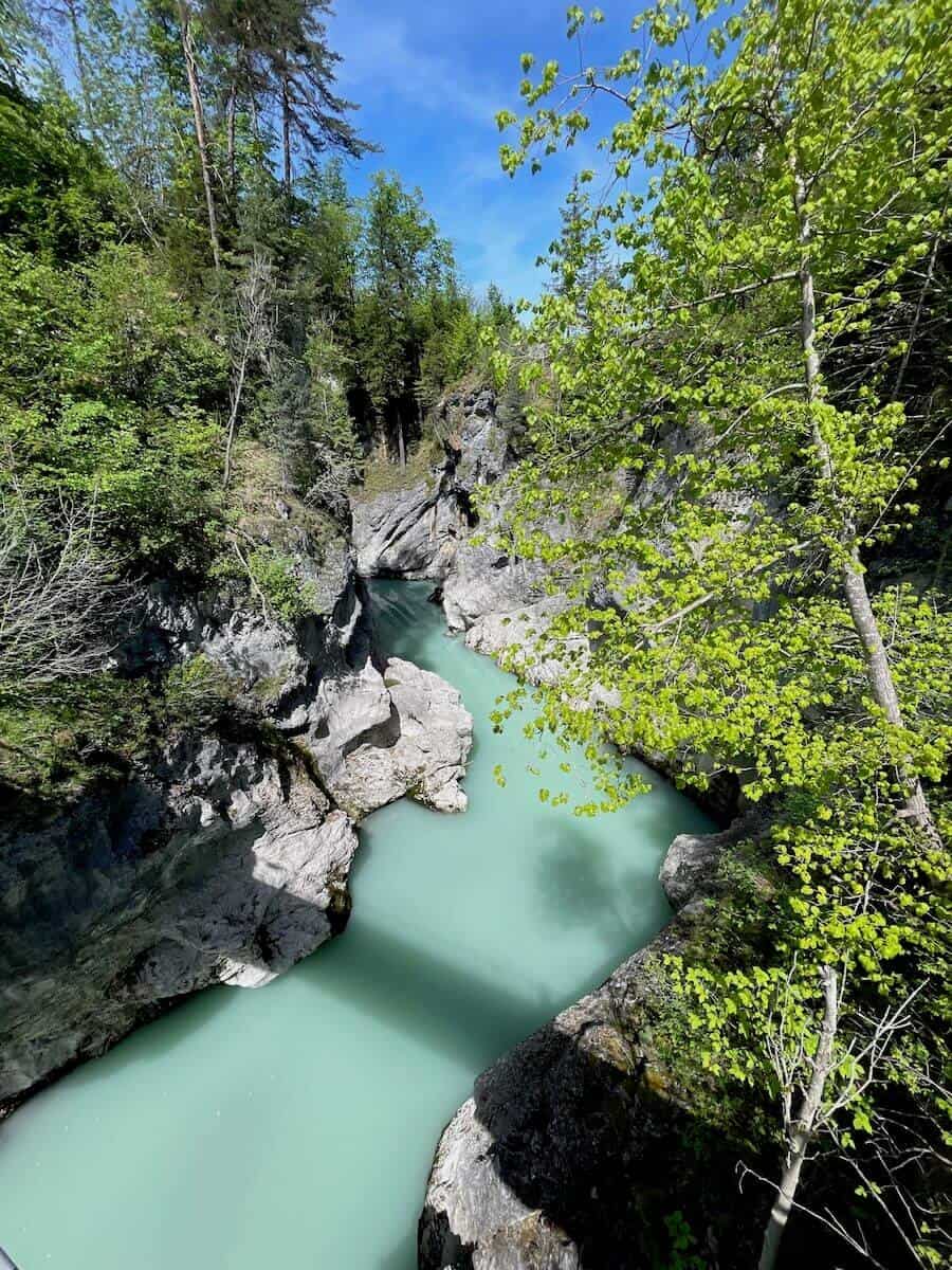 Der Lechfall in Füssen zählt zu den beliebtesten Sehenswürdigkeiten