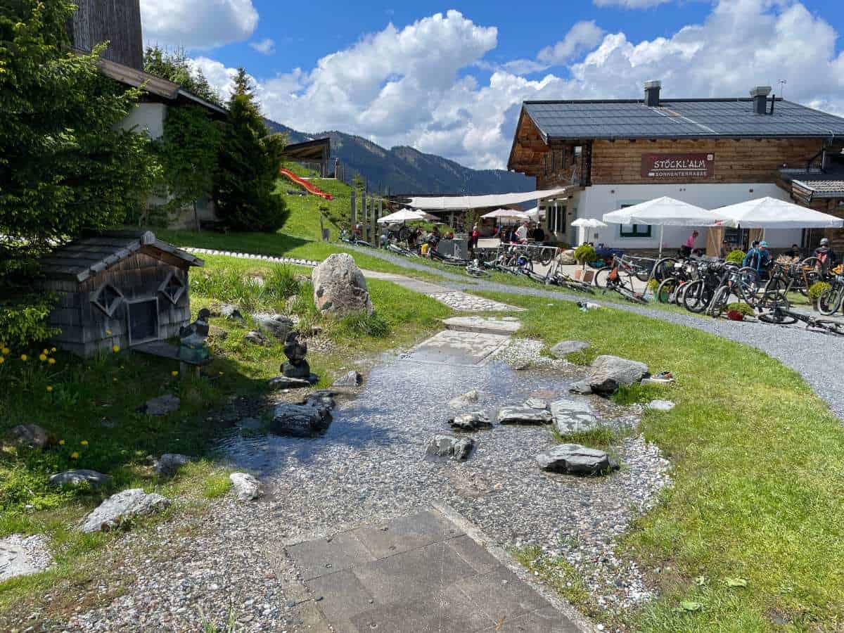 Leogang Tipp Bergrestaurant Stöcklalm am Asitz