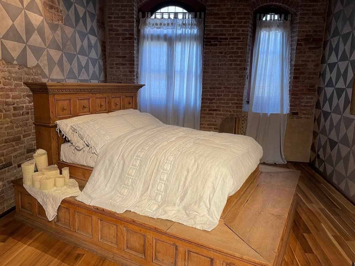 ehemaliges Schlafzimmer im Casa di Giulietta