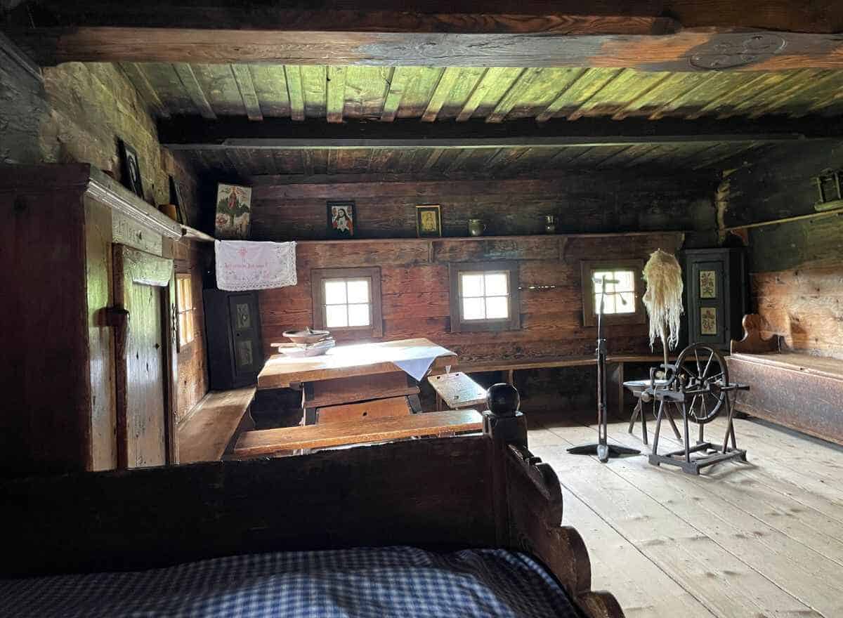 Das Geburtshaus von Peter Rosegger, dem Schriftsteller von "Als ich ein Waldbauernbub" war