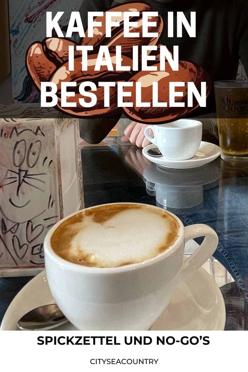 Kaffee in Italien bestellen: So geht es (und No-Go's)