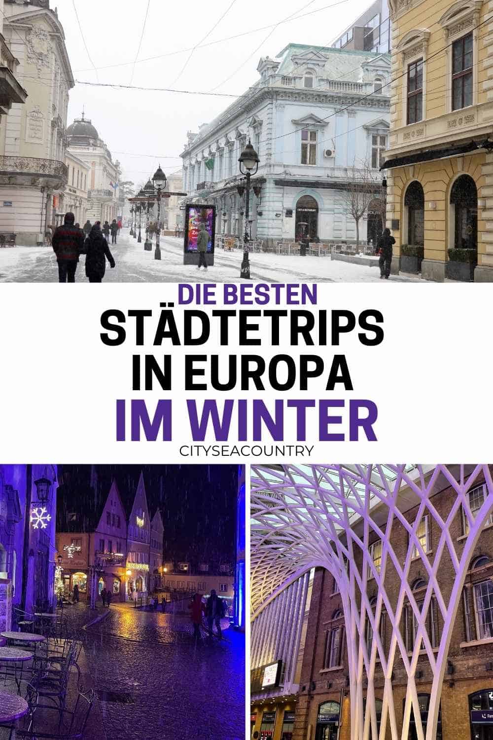 Die besten Städtetrips in Europa im Winter