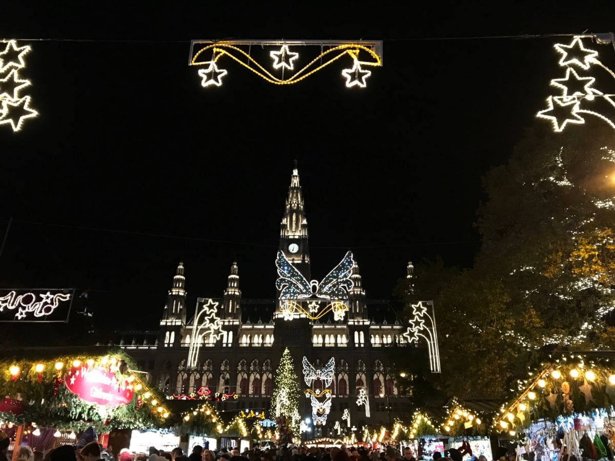 Vienna's Christmas market at Rathausplatz is one of the best European Christmas markets