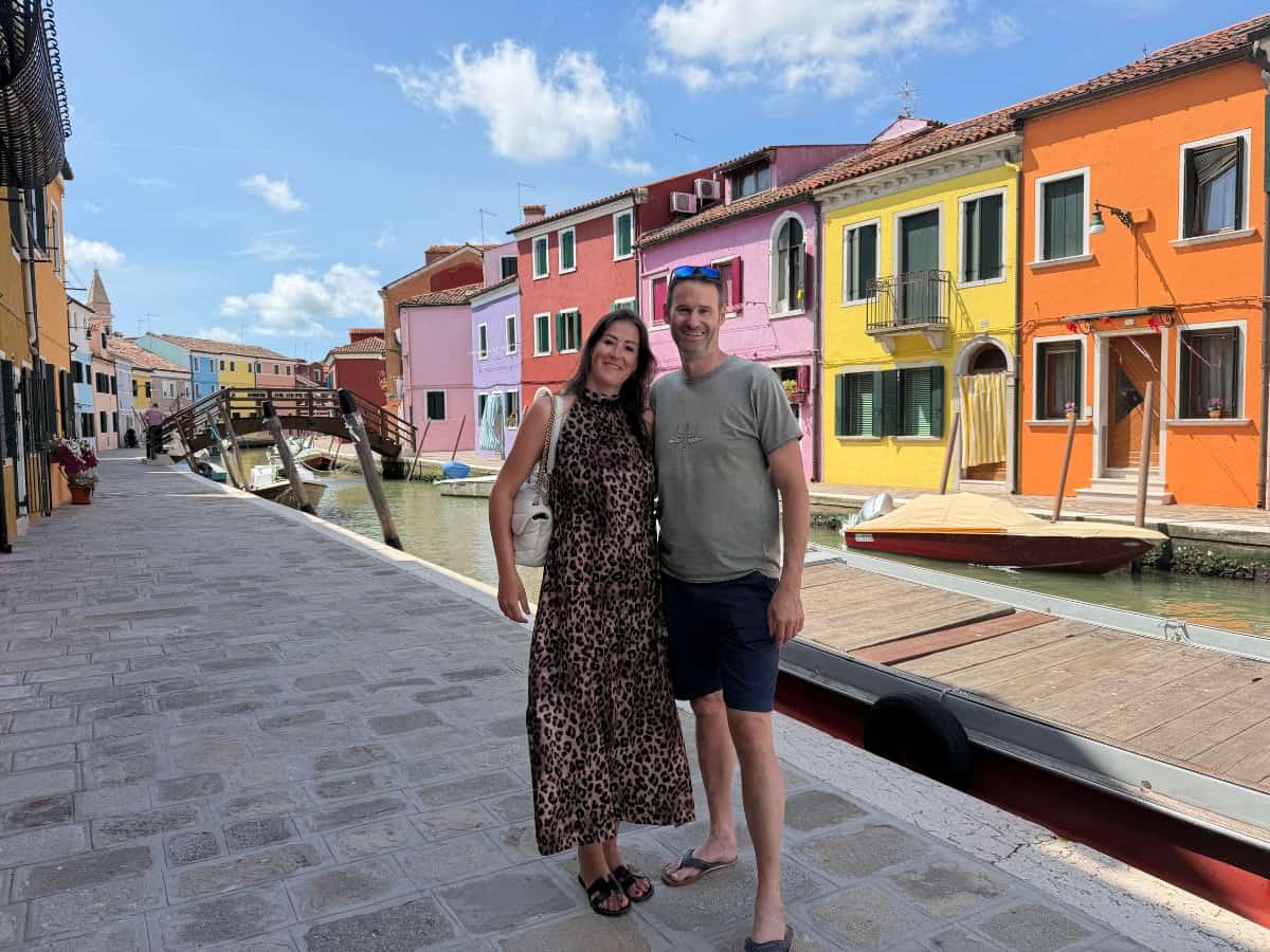 Christina von Cityseacountry mit Lebenspartner in Burano