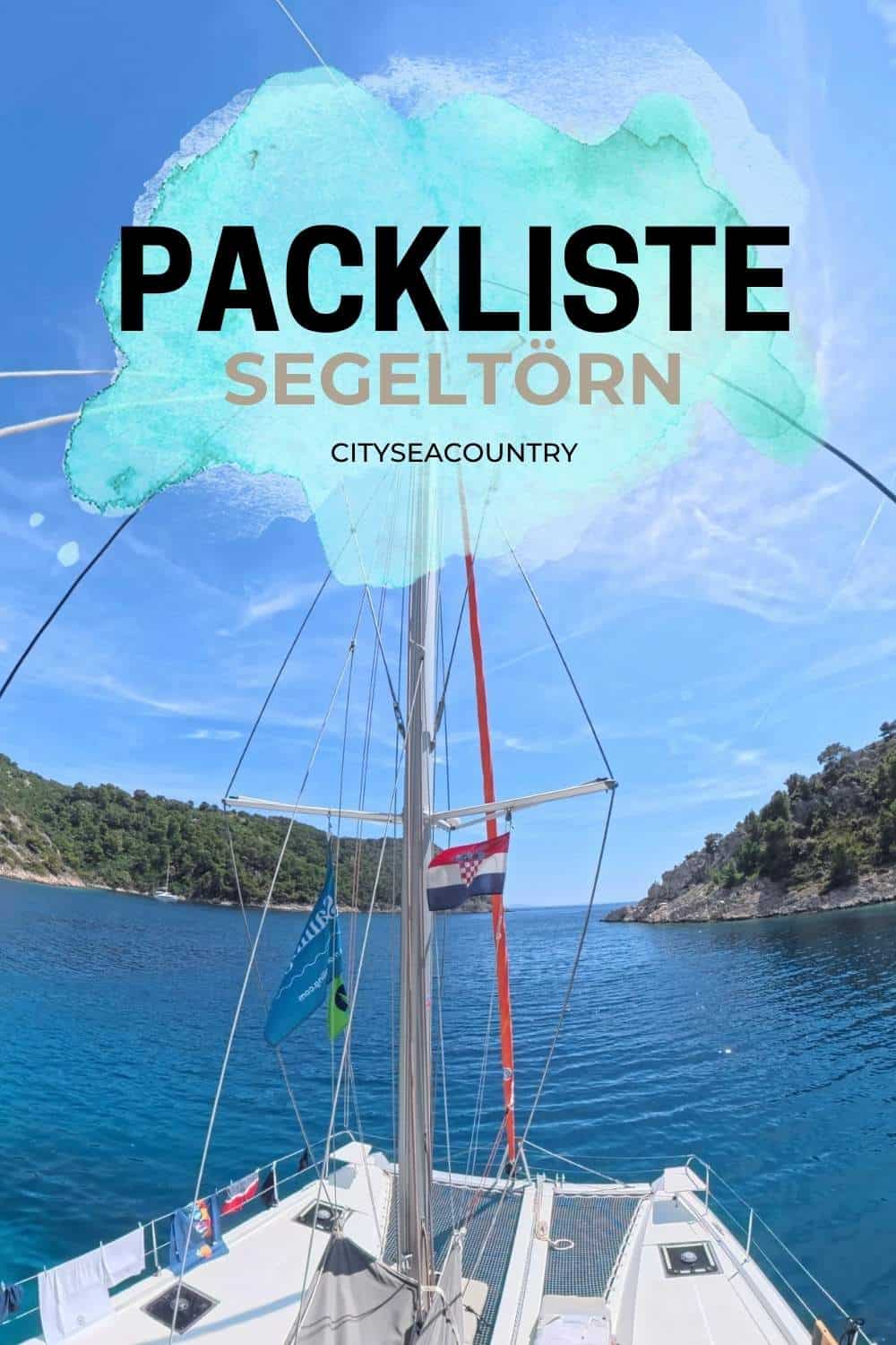 Packliste Segeln in Kroatien