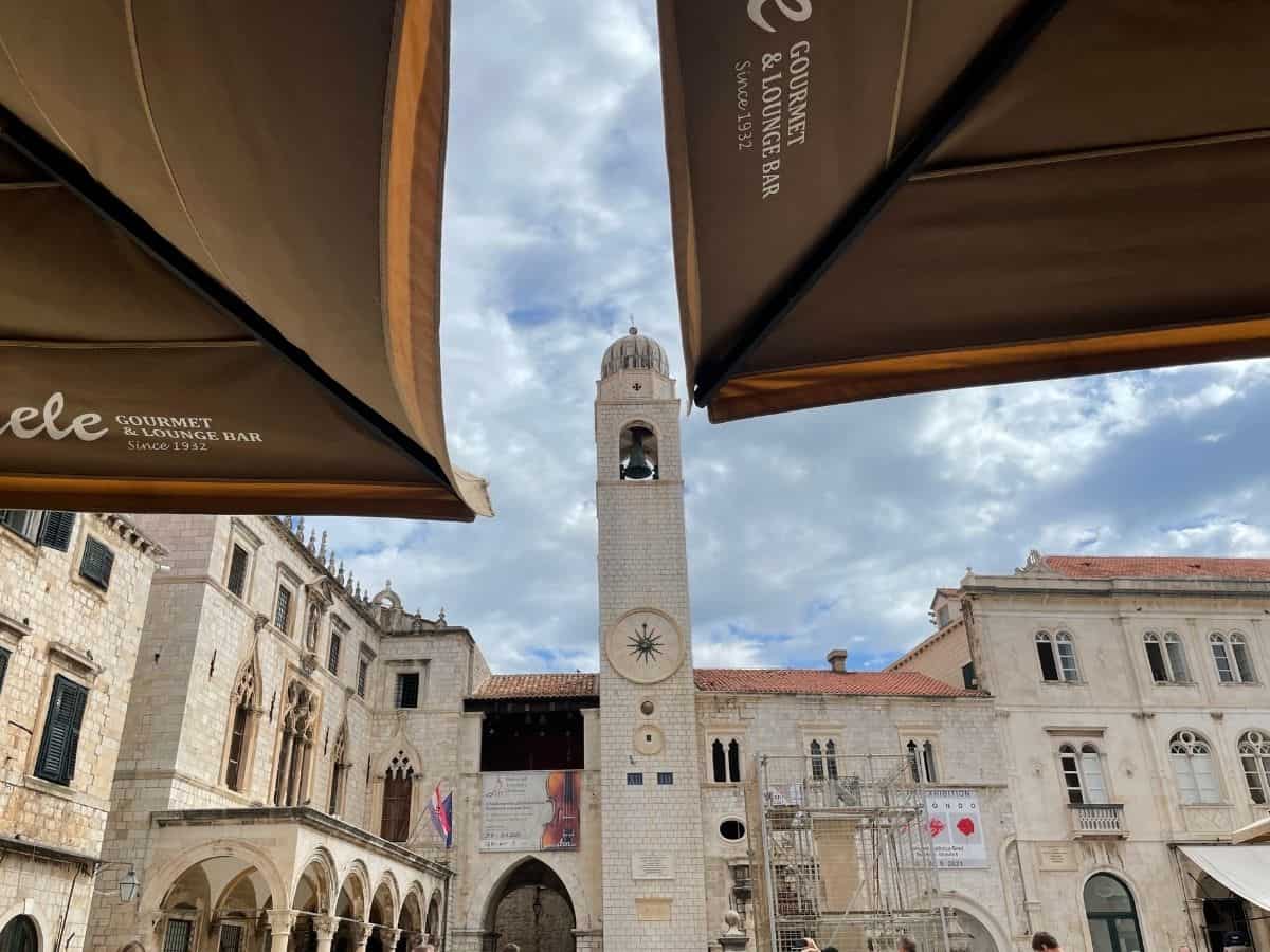 Dubrovnik Altstadt Café