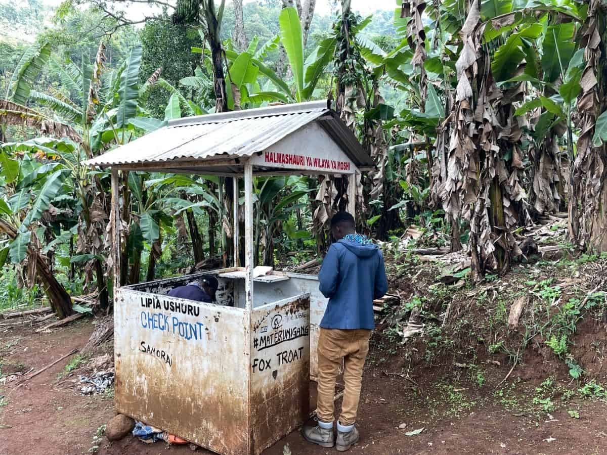 Materuni Wasserfall Wanderung Eintrittskarten Stand