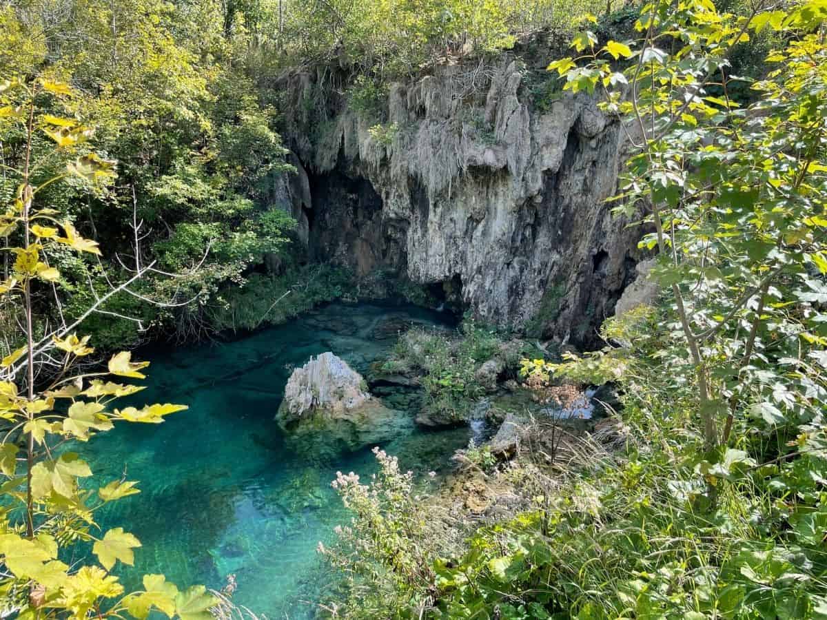 Blick auf einen der kleineren Seen